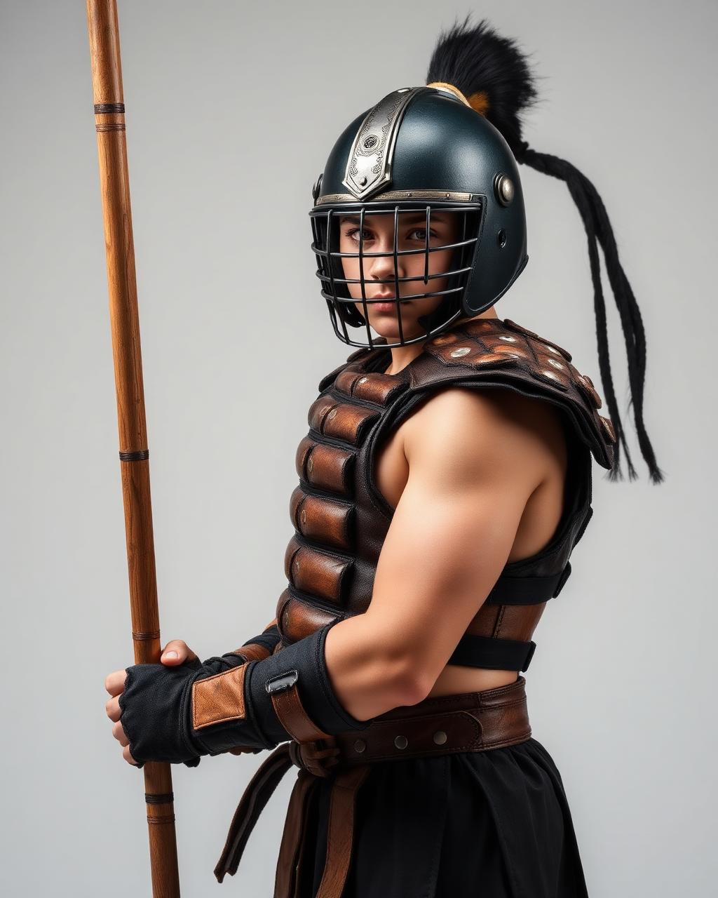 Arnis player in gear