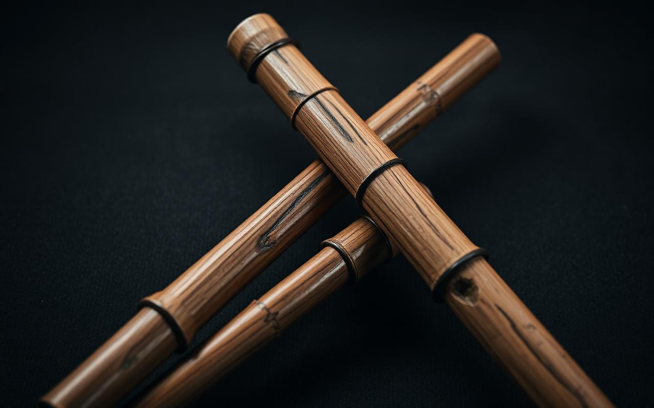 Arnis rattan sticks